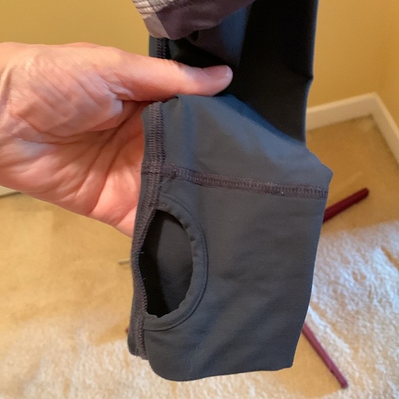 NWOT Lululemon Plaid Zipper front over Grey Jacket - Picture 7 of 12